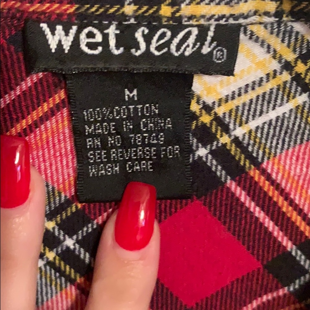 Flannel Top - Picture 5 of 5